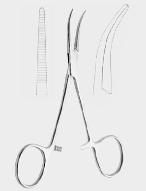 Кровоспинний затискач типу "москіт" ДЕНДІ (DANDY), 14,0 см (cm)